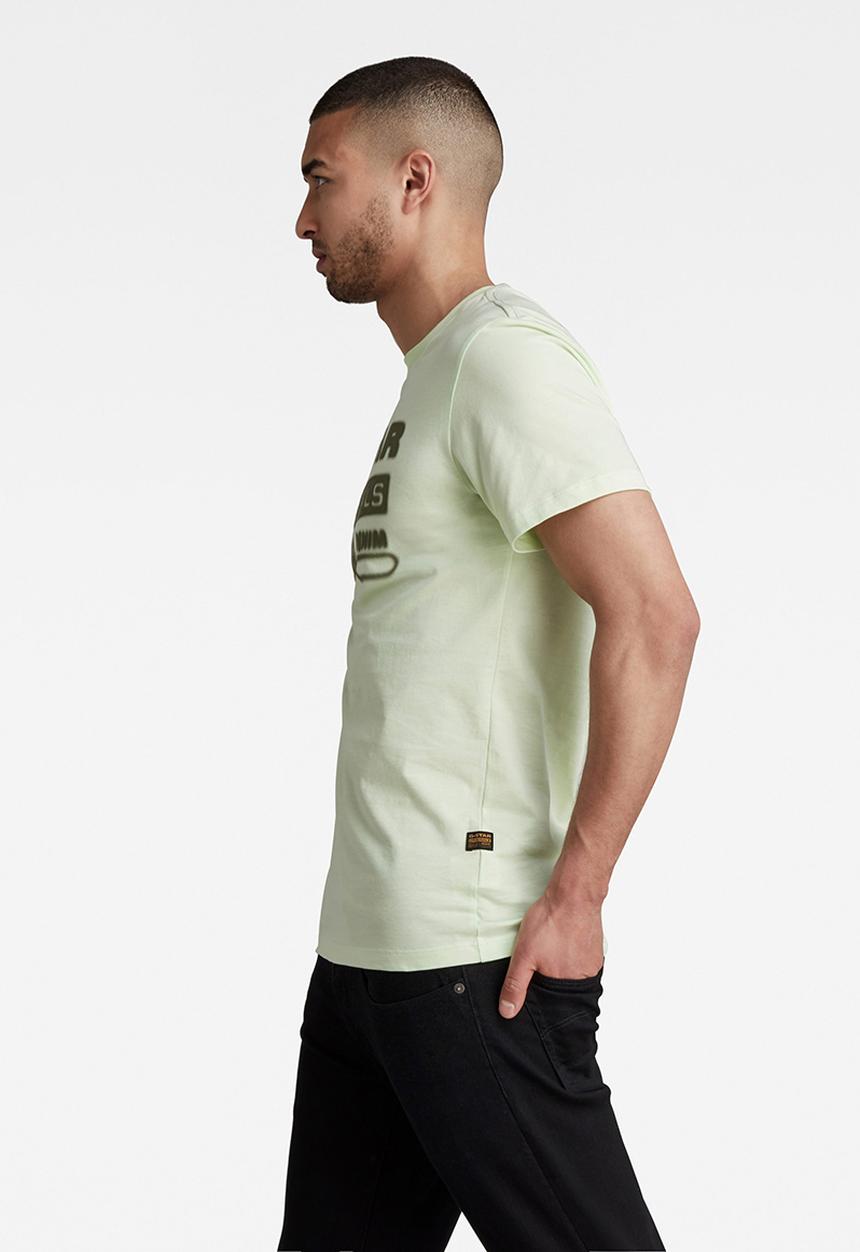 G-STAR - Originals hd graphic tee - bright pistache
