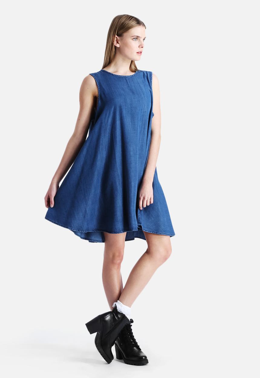 Native Youth - Denim Tent Dress