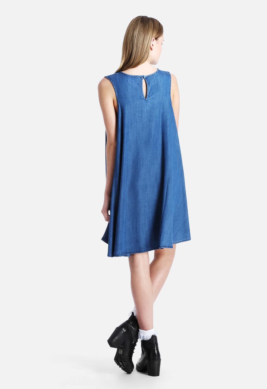 Native Youth - Denim Tent Dress