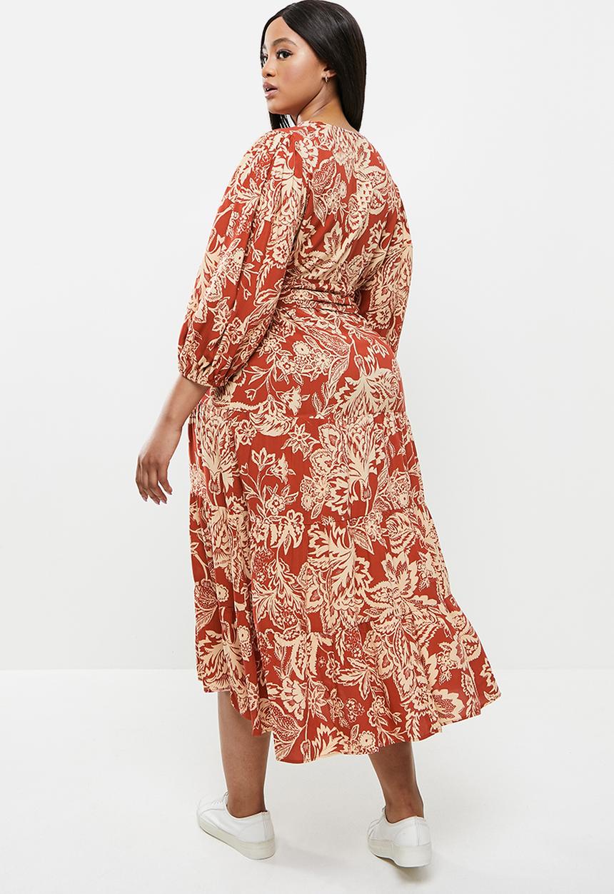Violeta by Mango - Plus dress colombia - red
