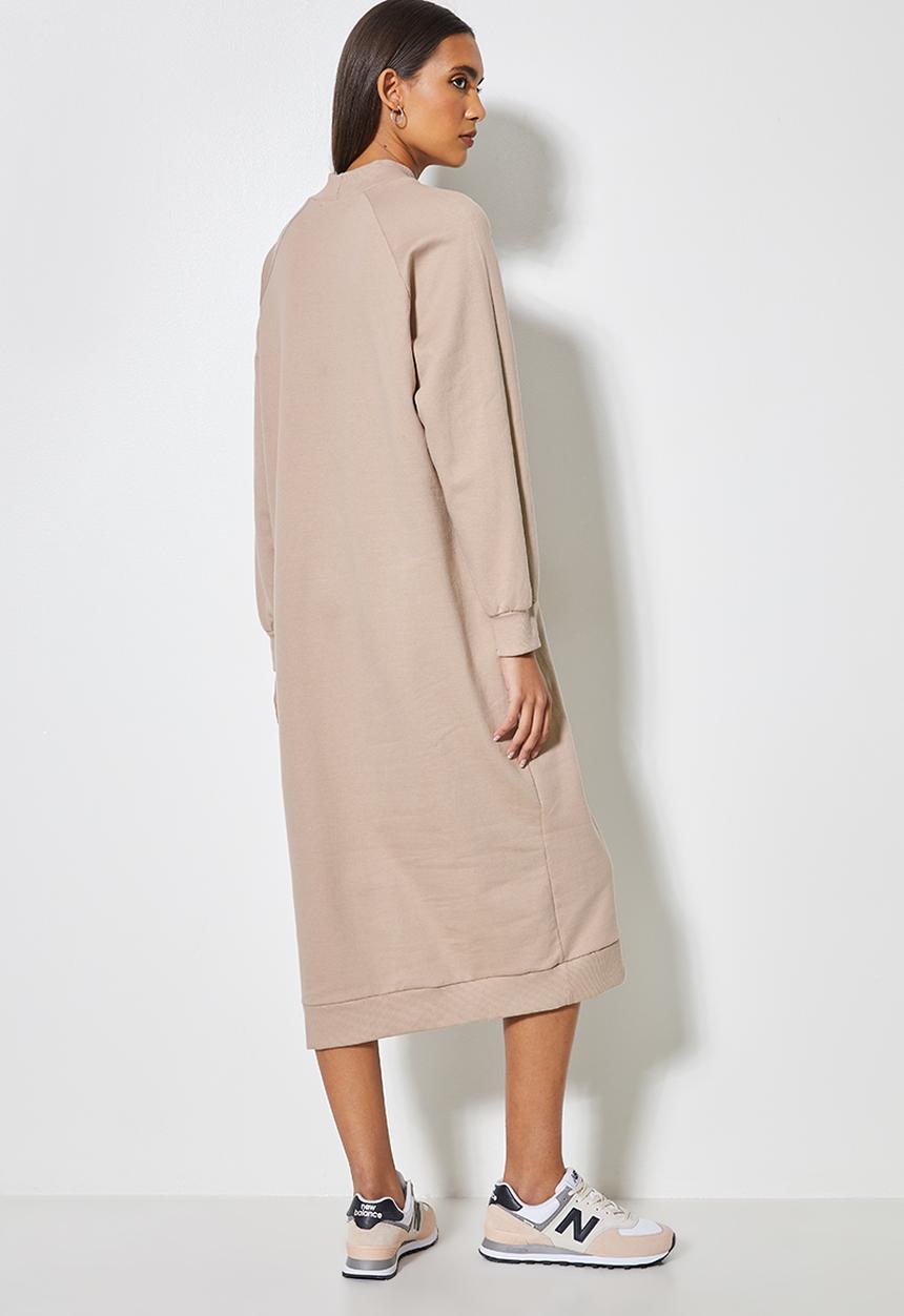 Superbalist - The ultimate sweat dress - bark