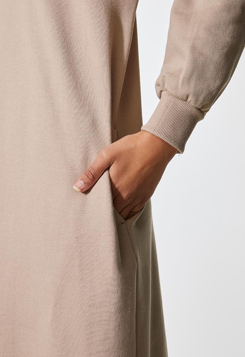 Superbalist - The ultimate sweat dress - bark