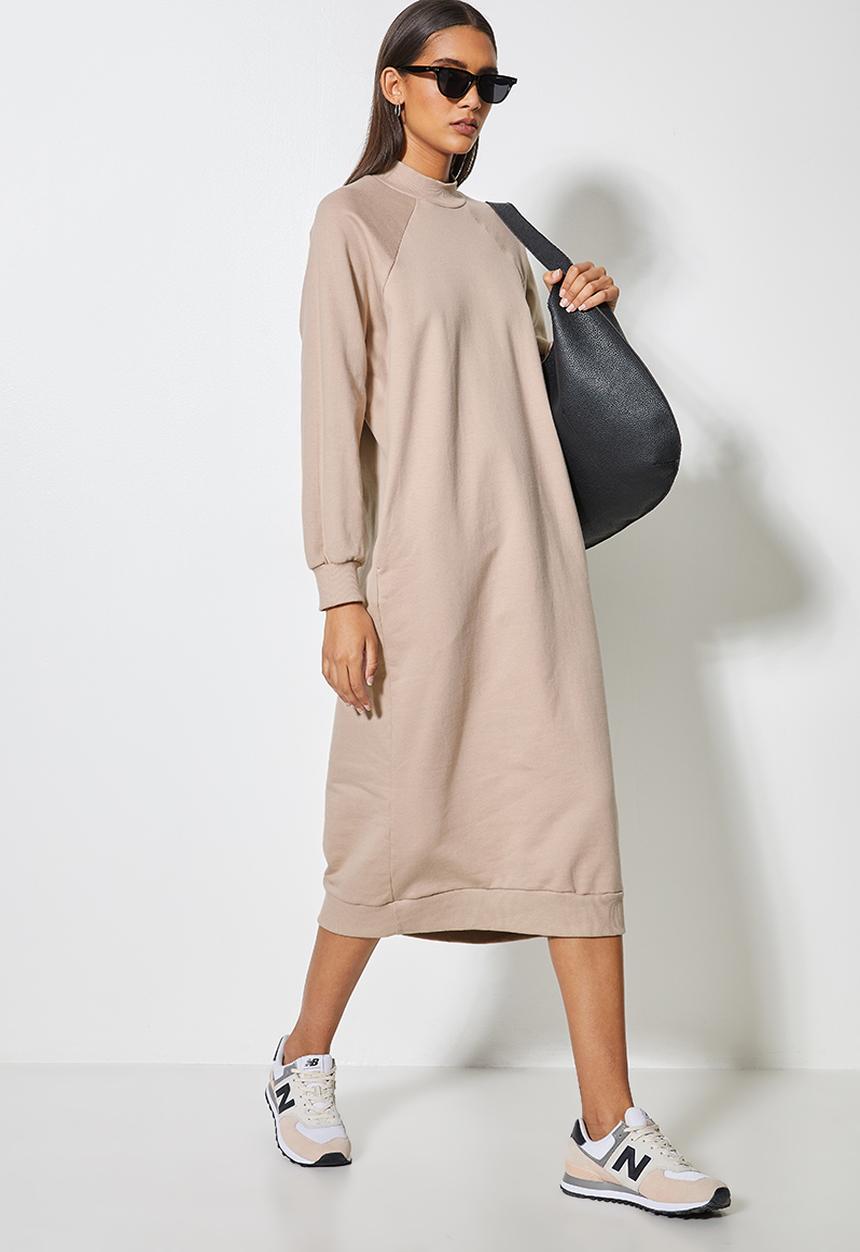 Superbalist - The ultimate sweat dress - bark
