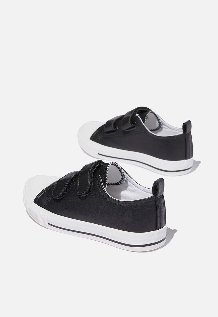 Cotton On - Classic double strap trainer - black