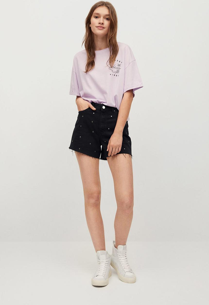 MANGO - Carli shorts - black