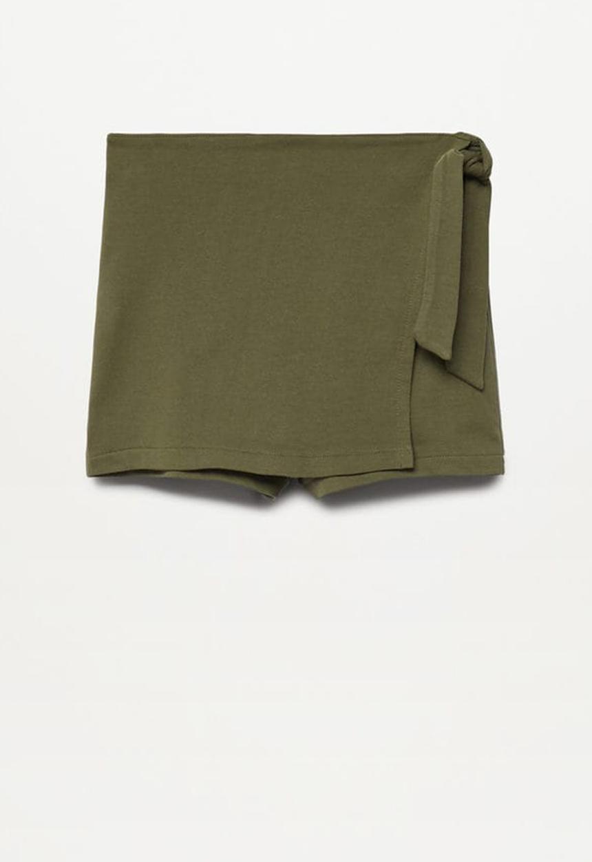 MANGO - Short tenis8 - olive