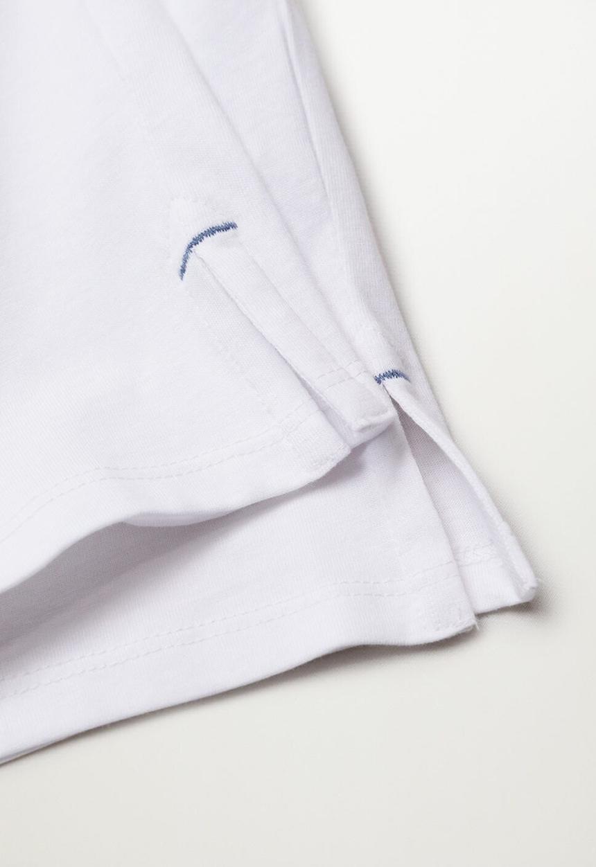 MANGO - T-shirt summer - off white
