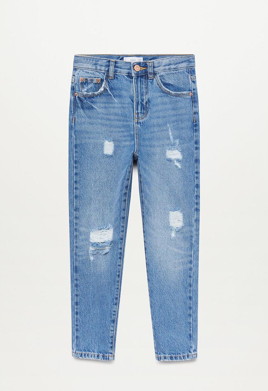 MANGO - Mom jeans - blue