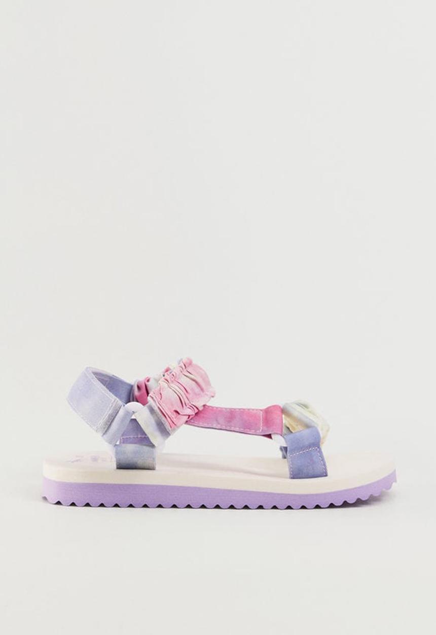 MANGO - Sandalia gardenia - purple