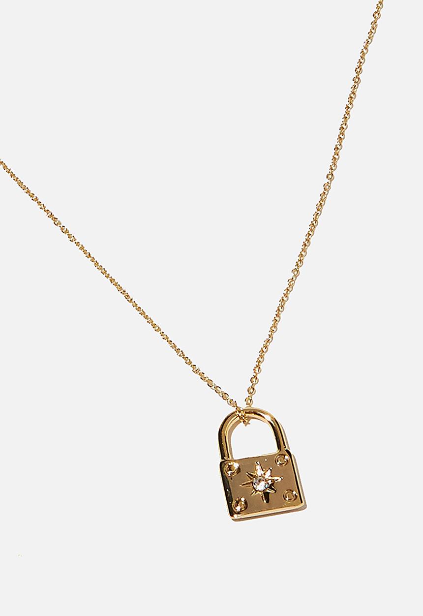 Rubi - Premium pendant necklace - gold