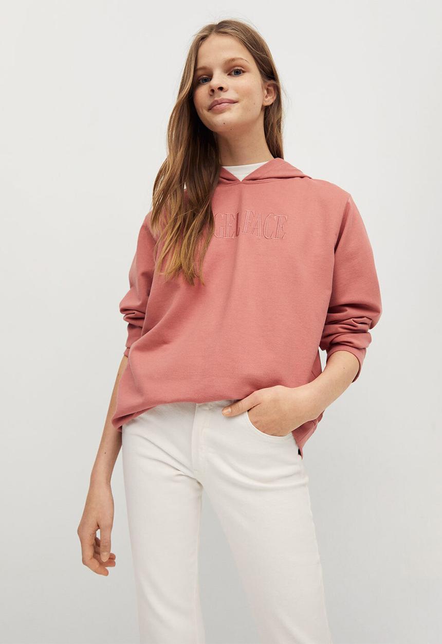 MANGO - Sudadera angel - pink