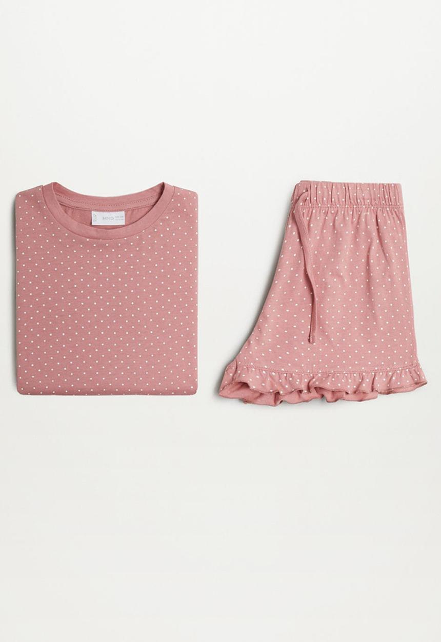 MANGO - Pijama dotti - pink