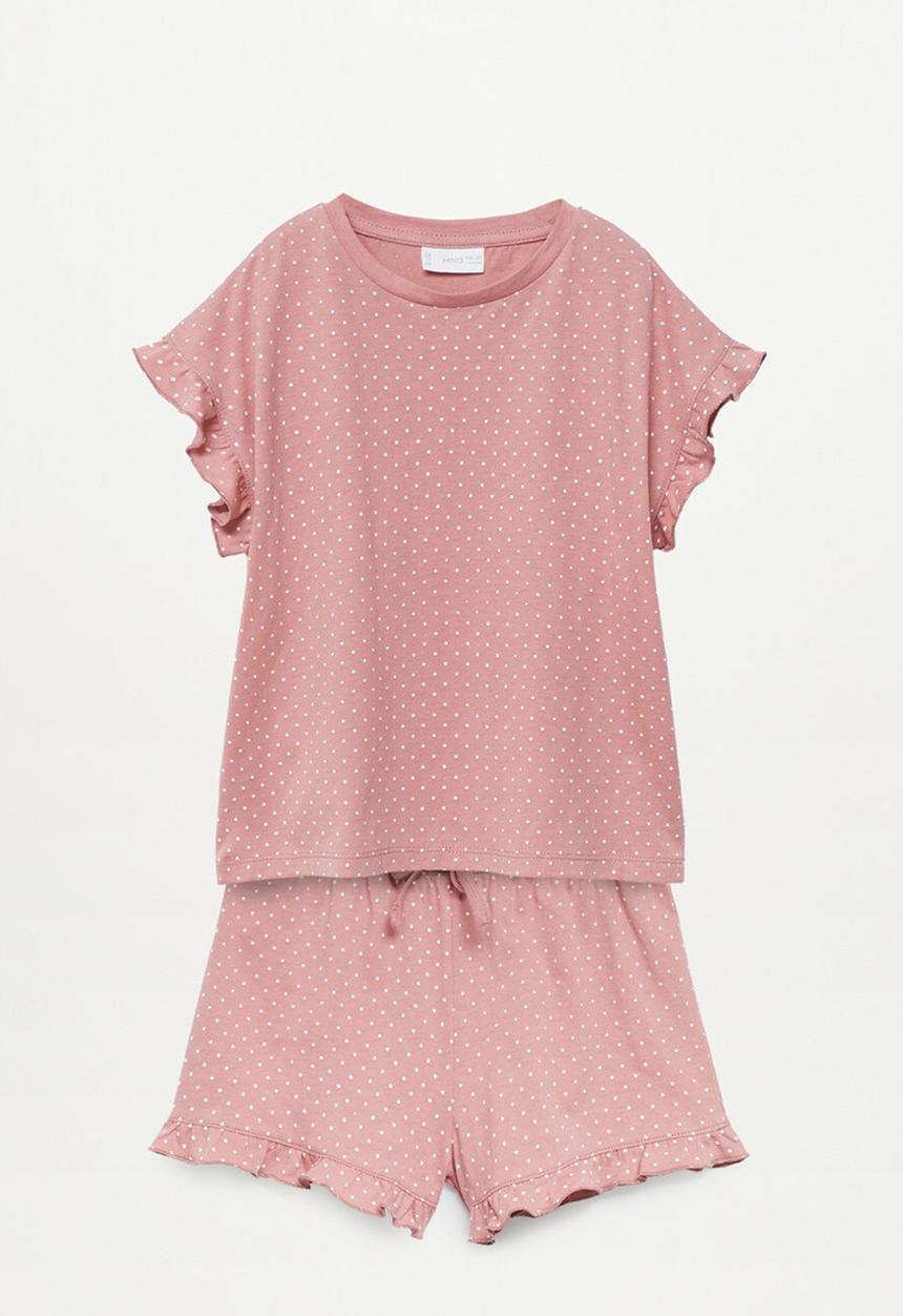 MANGO - Pijama dotti - pink