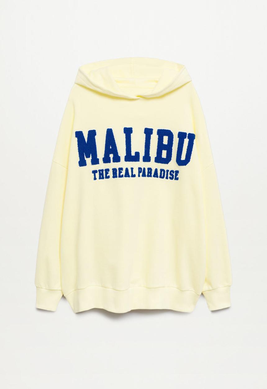 MANGO - Sudadera malibu - yellow
