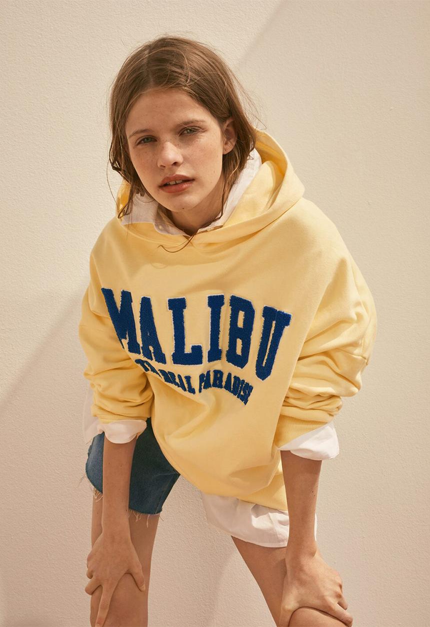 MANGO - Sudadera malibu - yellow