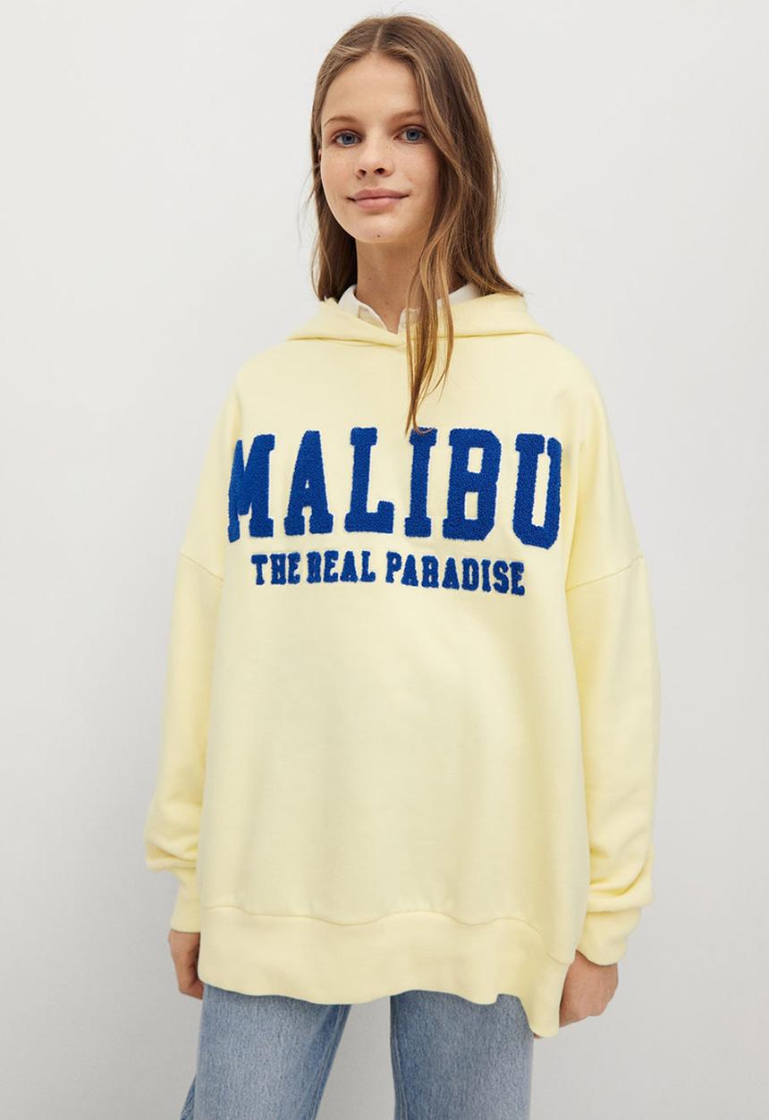 MANGO - Sudadera malibu - yellow