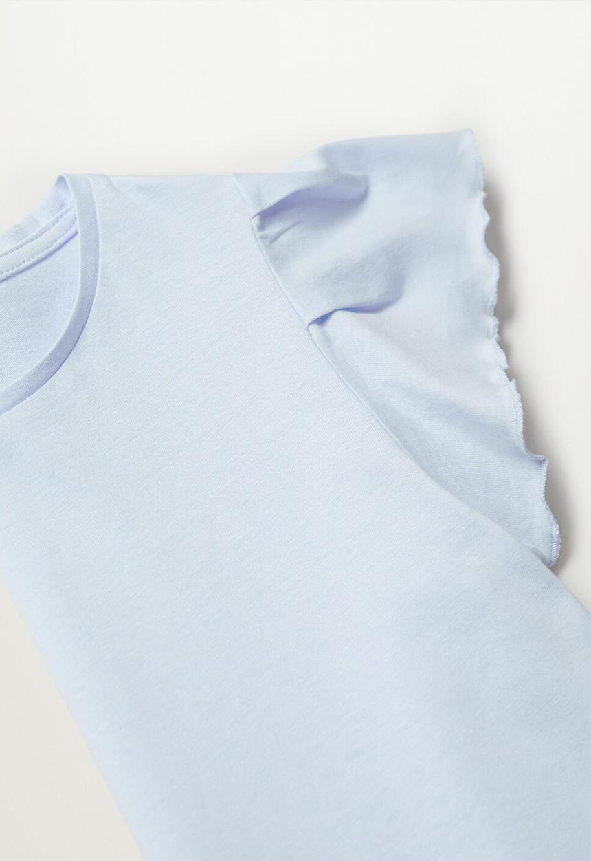 MANGO - Soft short sleeve tee - blue