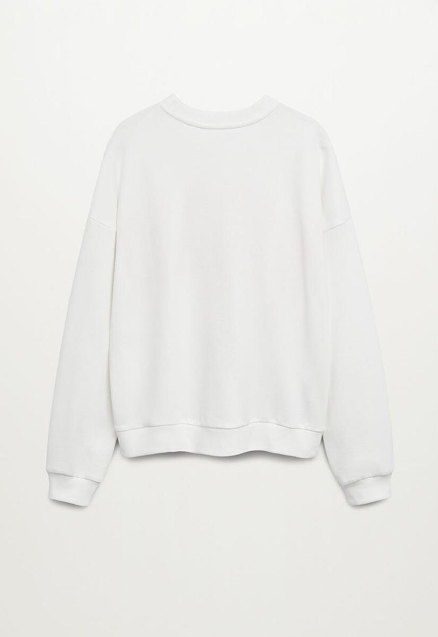 MANGO - Sudadera hawai - white