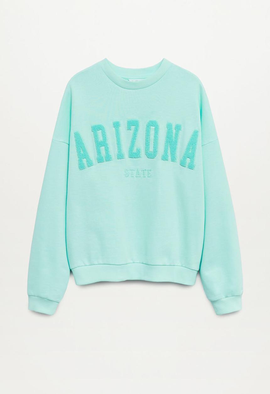 MANGO - Sudadera hawai - blue