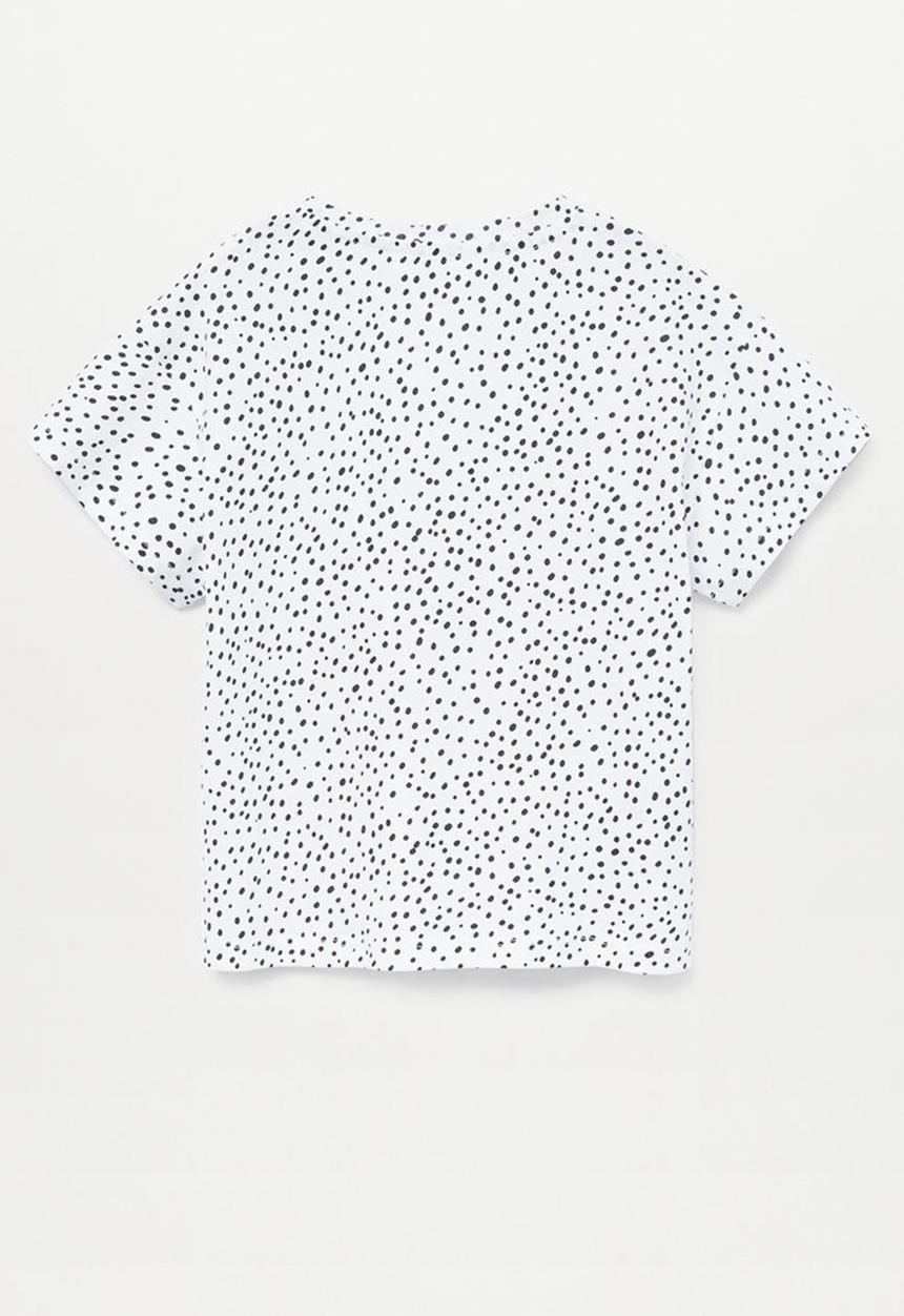 MANGO - Tusa short sleeve tee - white