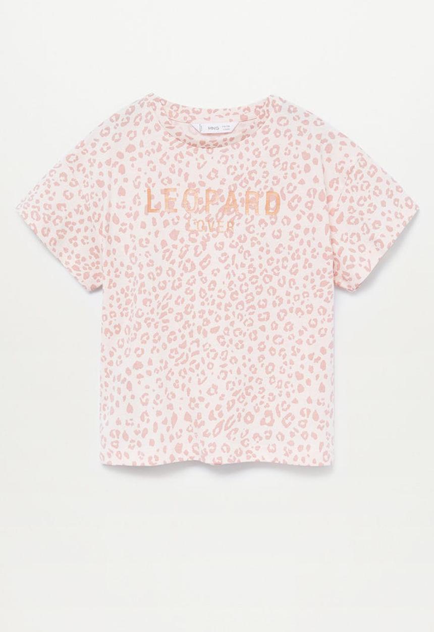 MANGO - Tusa short sleeve tee - pink
