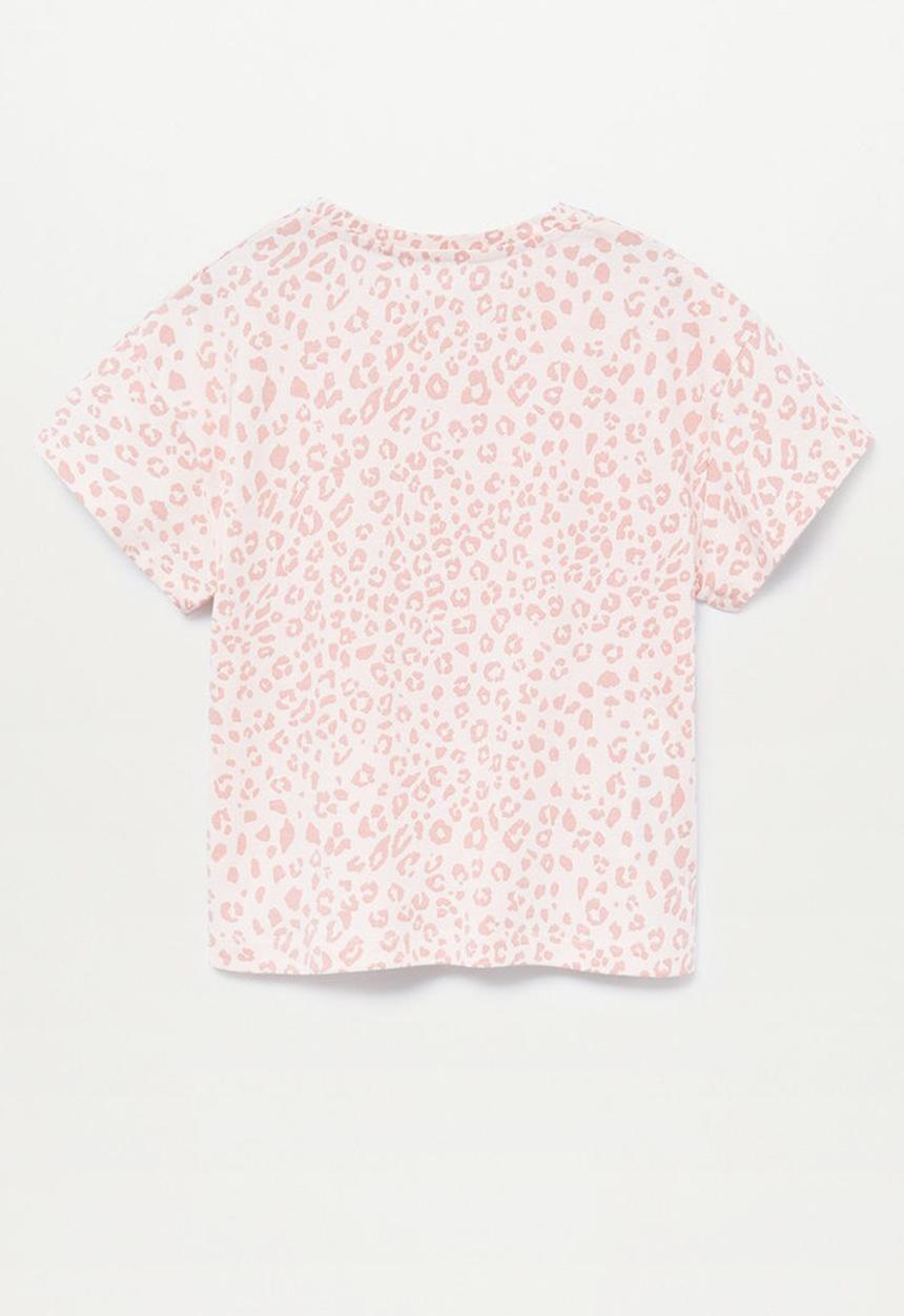 MANGO - Tusa short sleeve tee - pink