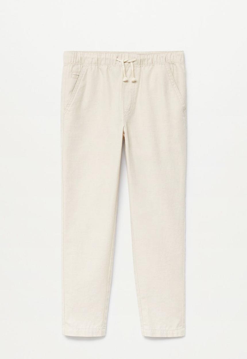 MANGO - Trousers nico - light beige