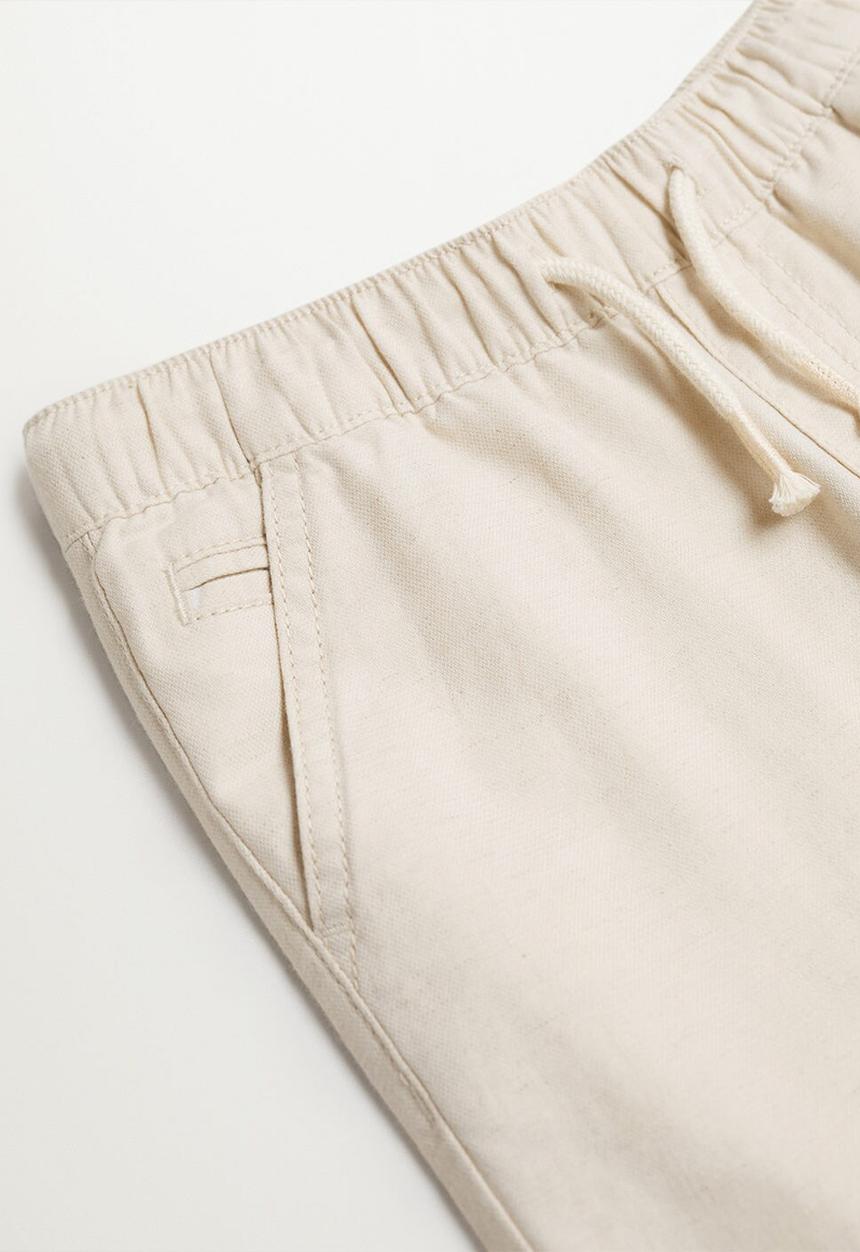 MANGO - Trousers nico - light beige