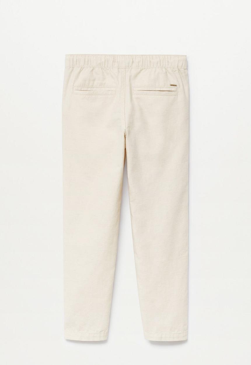 MANGO - Trousers nico - light beige