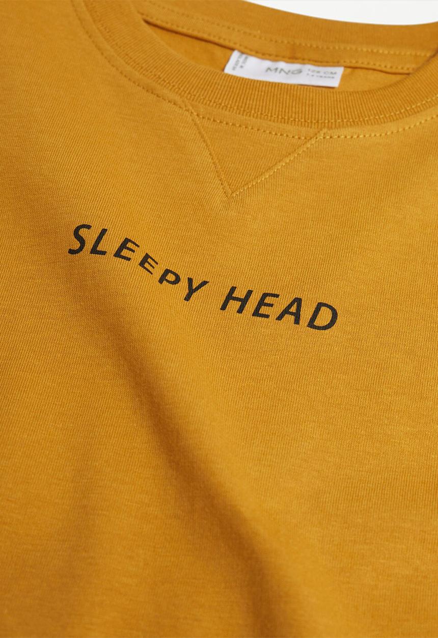 MANGO - Pijam pack sleepy - yellow