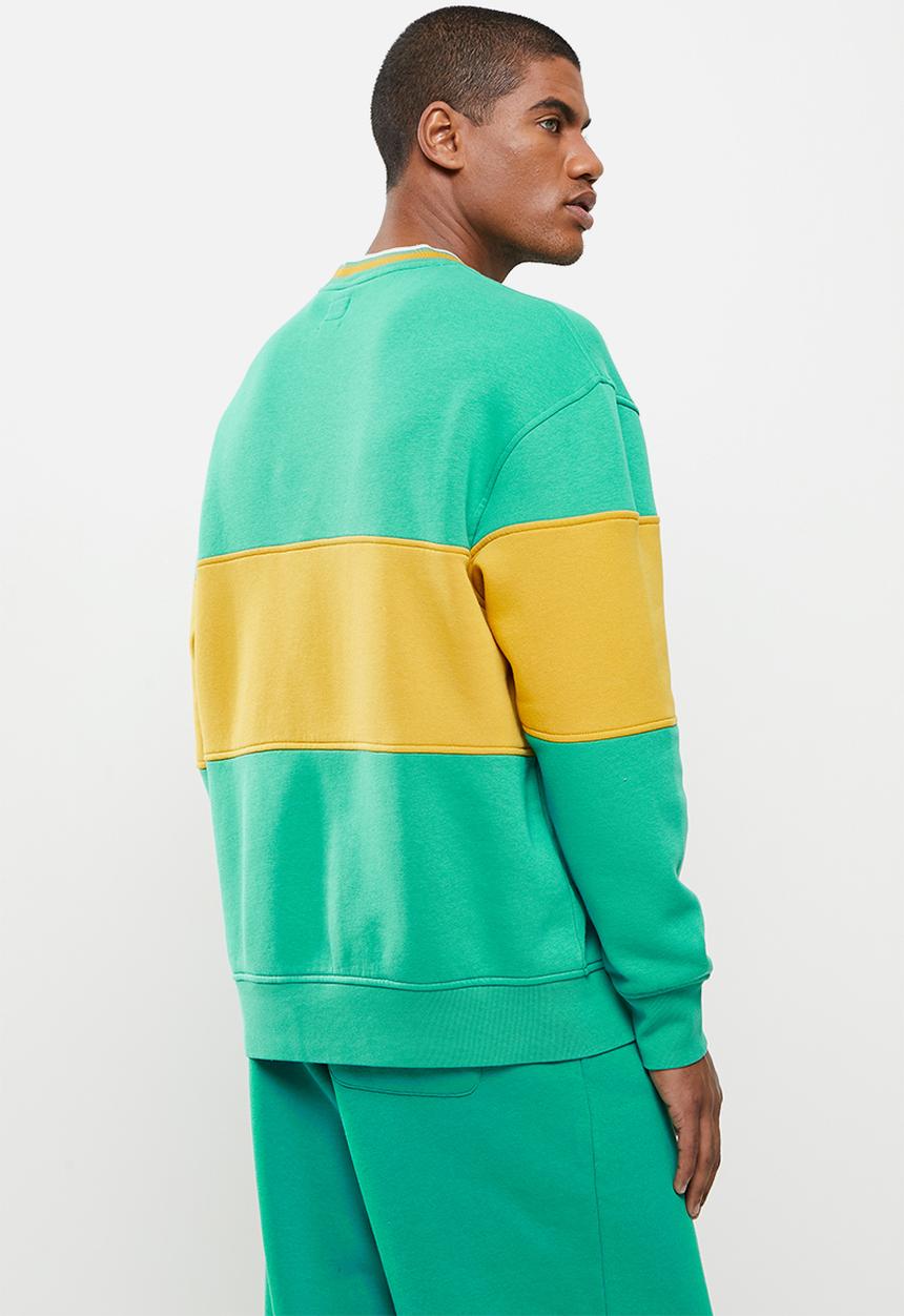Levi’s® - Colour block tipped crew - alhambra