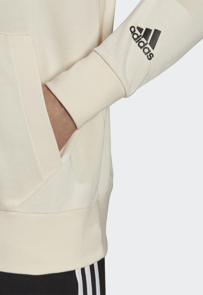adidas Performance - Bluv hoodie - wonder white & black