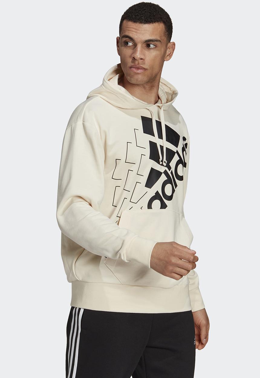 adidas Performance - Bluv hoodie - wonder white & black