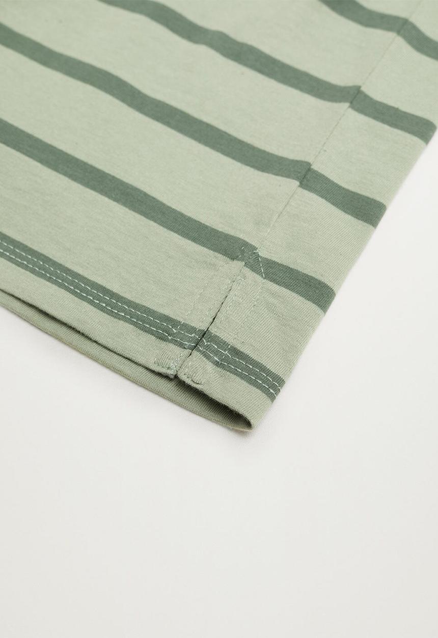 MANGO - T-shirt steve - green