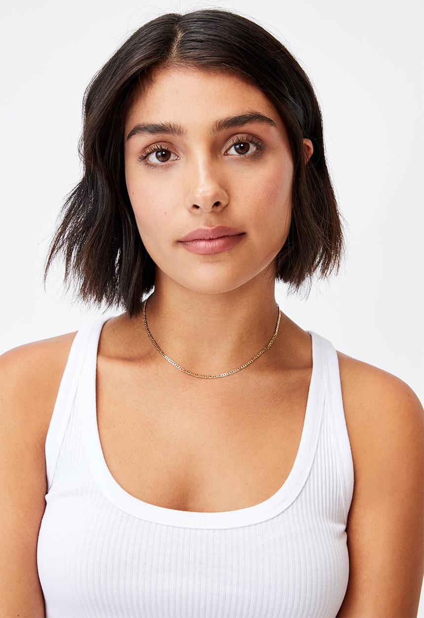 Rubi - Premium single chain necklace - gold
