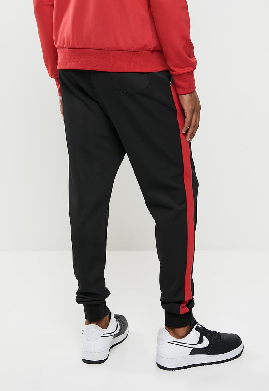 FUBU - Hudson 2.0 tracksuit bottom - black & red
