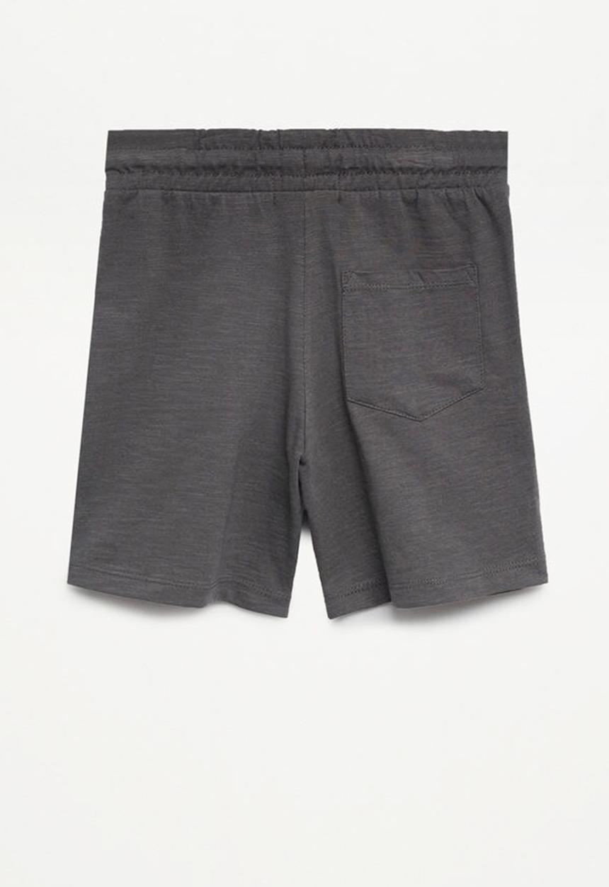 MANGO - Bermuda shorts slub8 - grey 