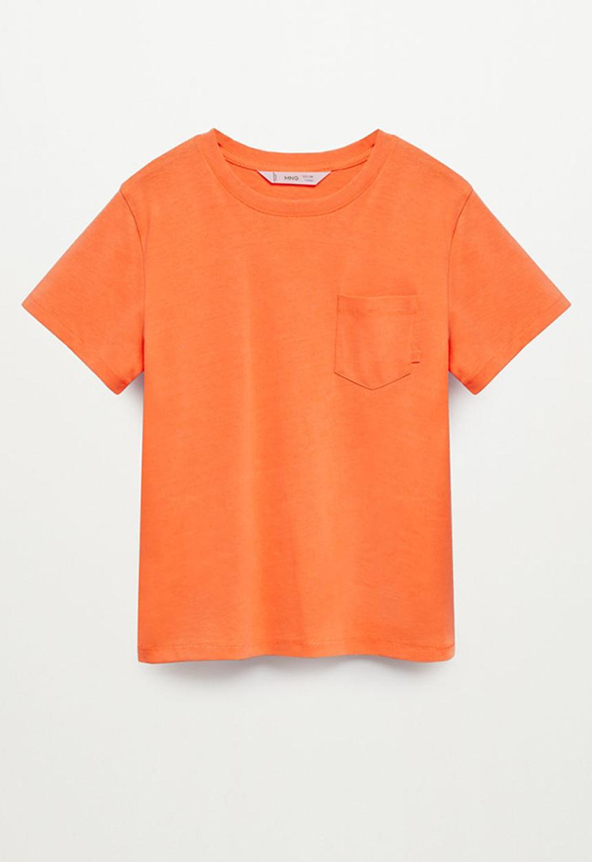 MANGO - T-shirt brad - orange