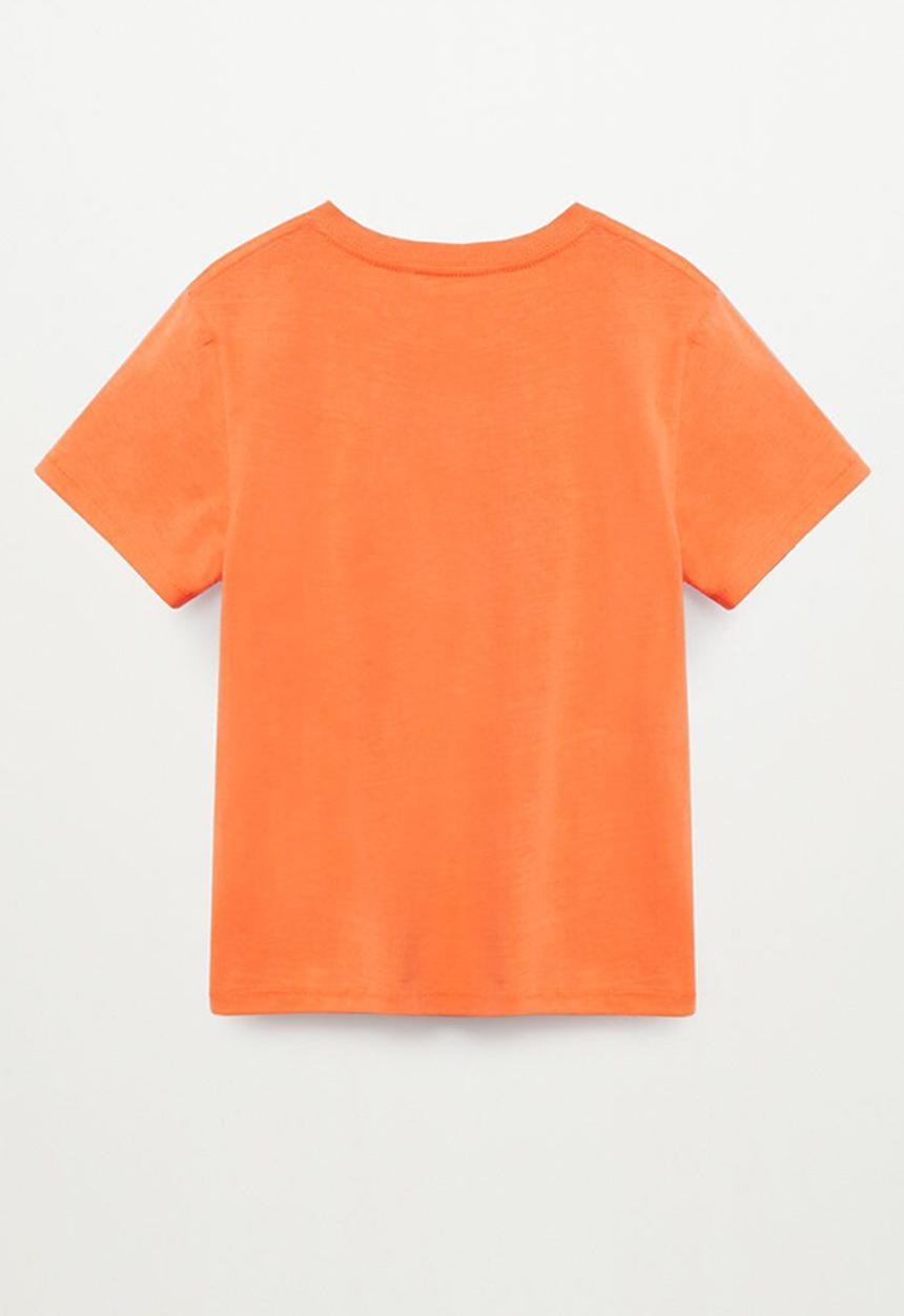 MANGO - T-shirt brad - orange