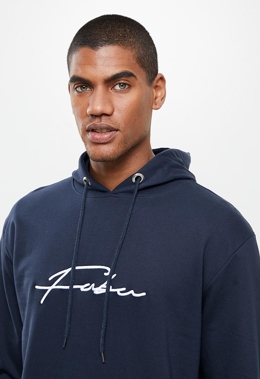 FUBU - Fubu mens hoodie - navy