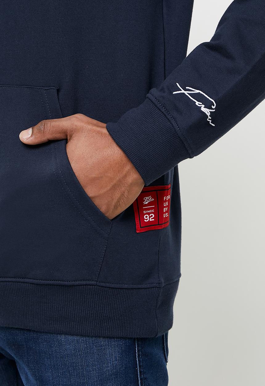 FUBU - Fubu mens hoodie - navy