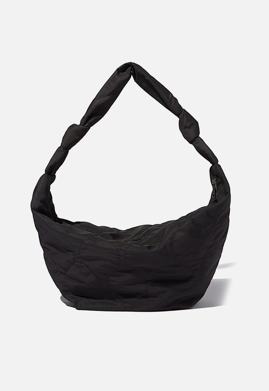 Rubi - Quilted cross body bag - black