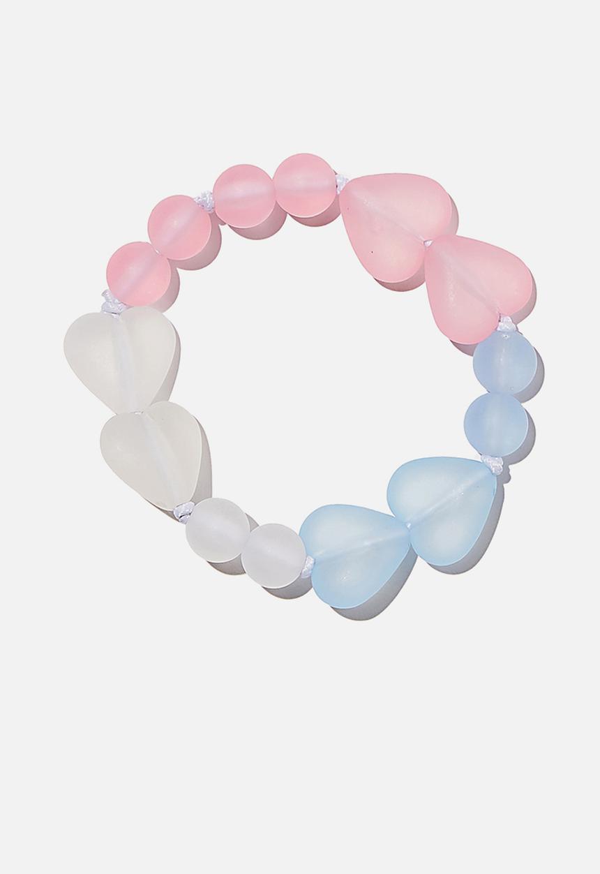 Cotton On - Beaded bracelet - hearts