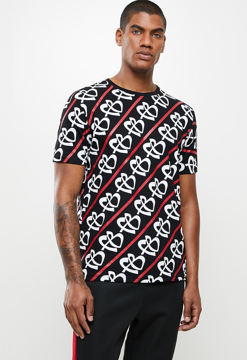 FUBU - Hollywood mens T-shirt - black 