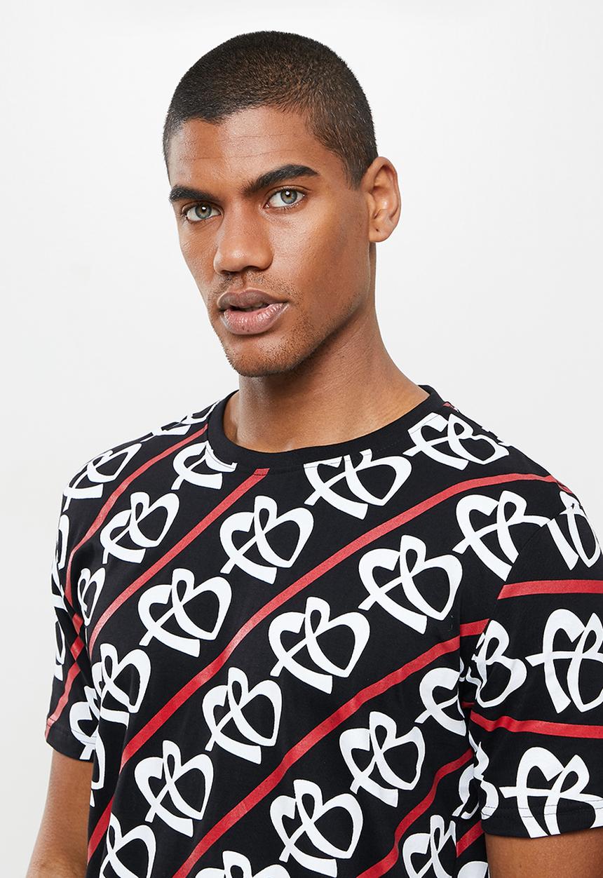 FUBU - Hollywood mens T-shirt - black 