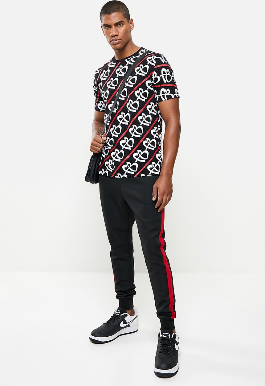 FUBU - Hollywood mens T-shirt - black 