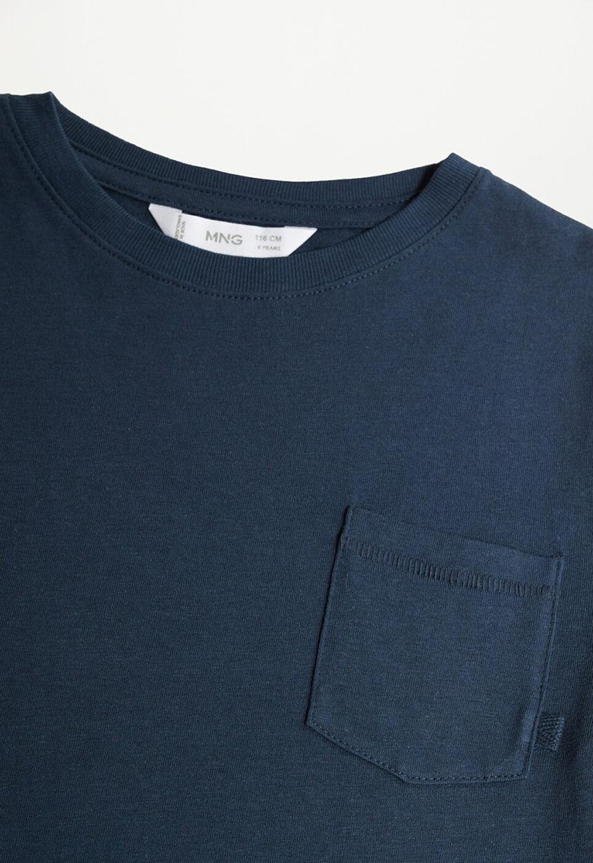 MANGO - T-shirt brad - navy