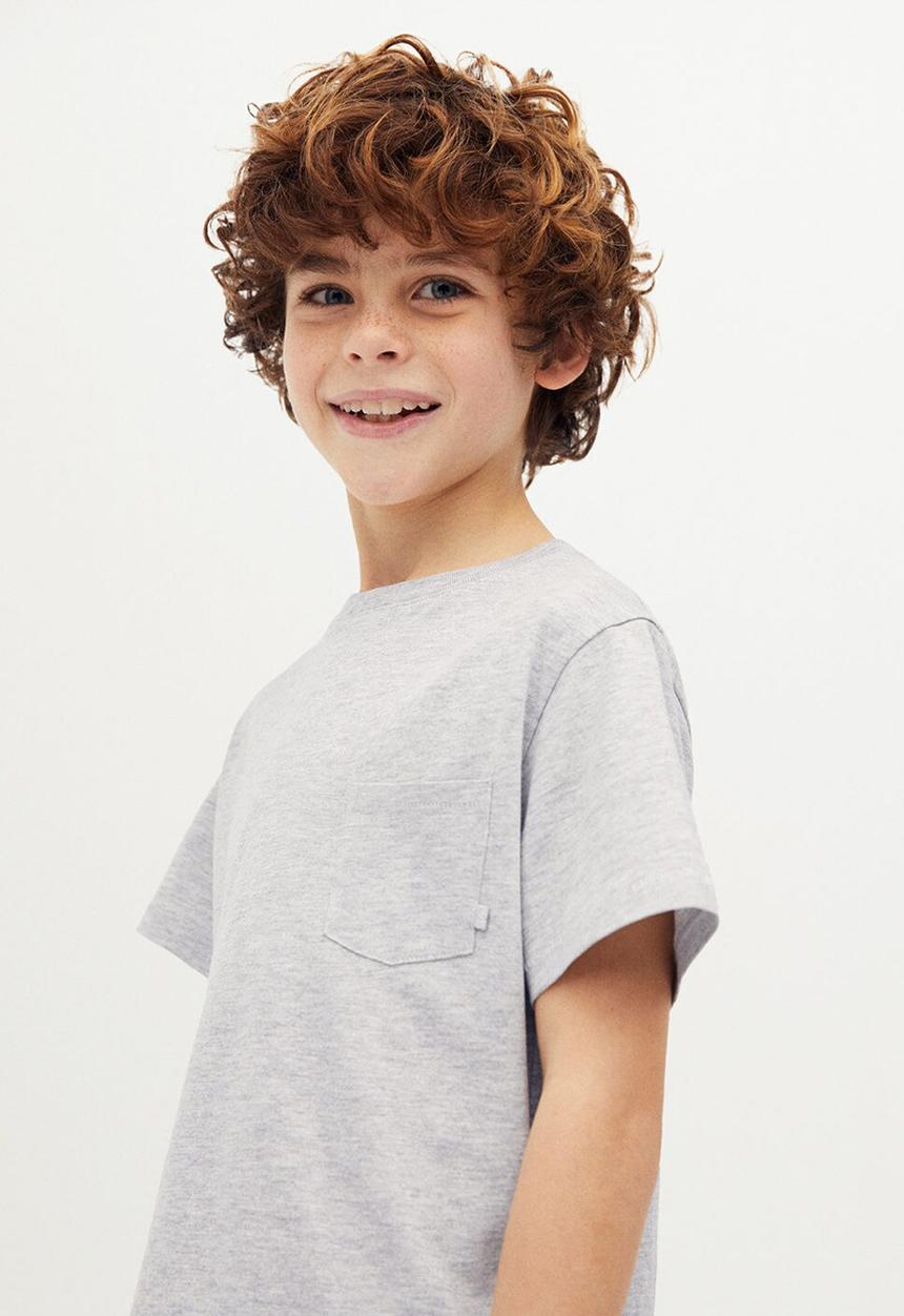 MANGO - T-shirt brad - grey