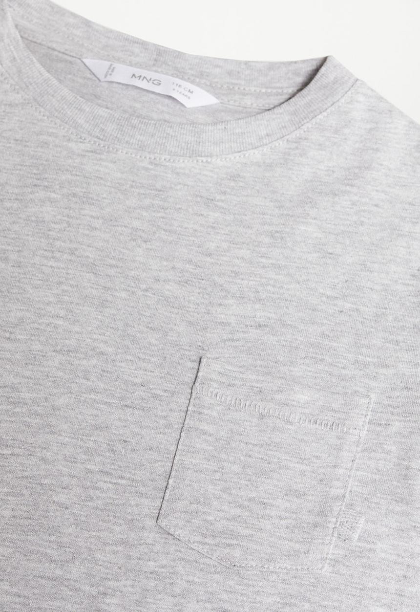 MANGO - T-shirt brad - grey