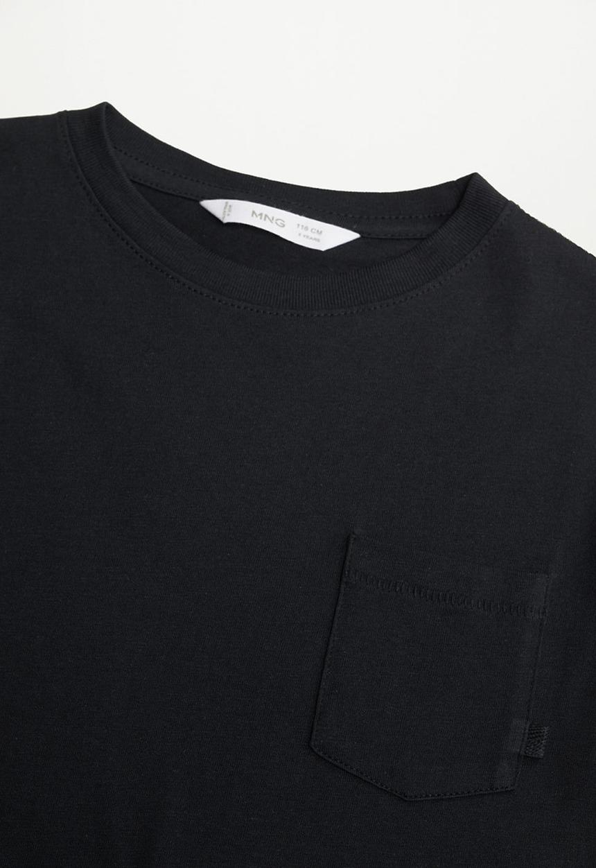 MANGO - T-shirt brad - black